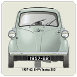 BMW Isetta 300 (3 wheel) 1957-62 Coaster 2